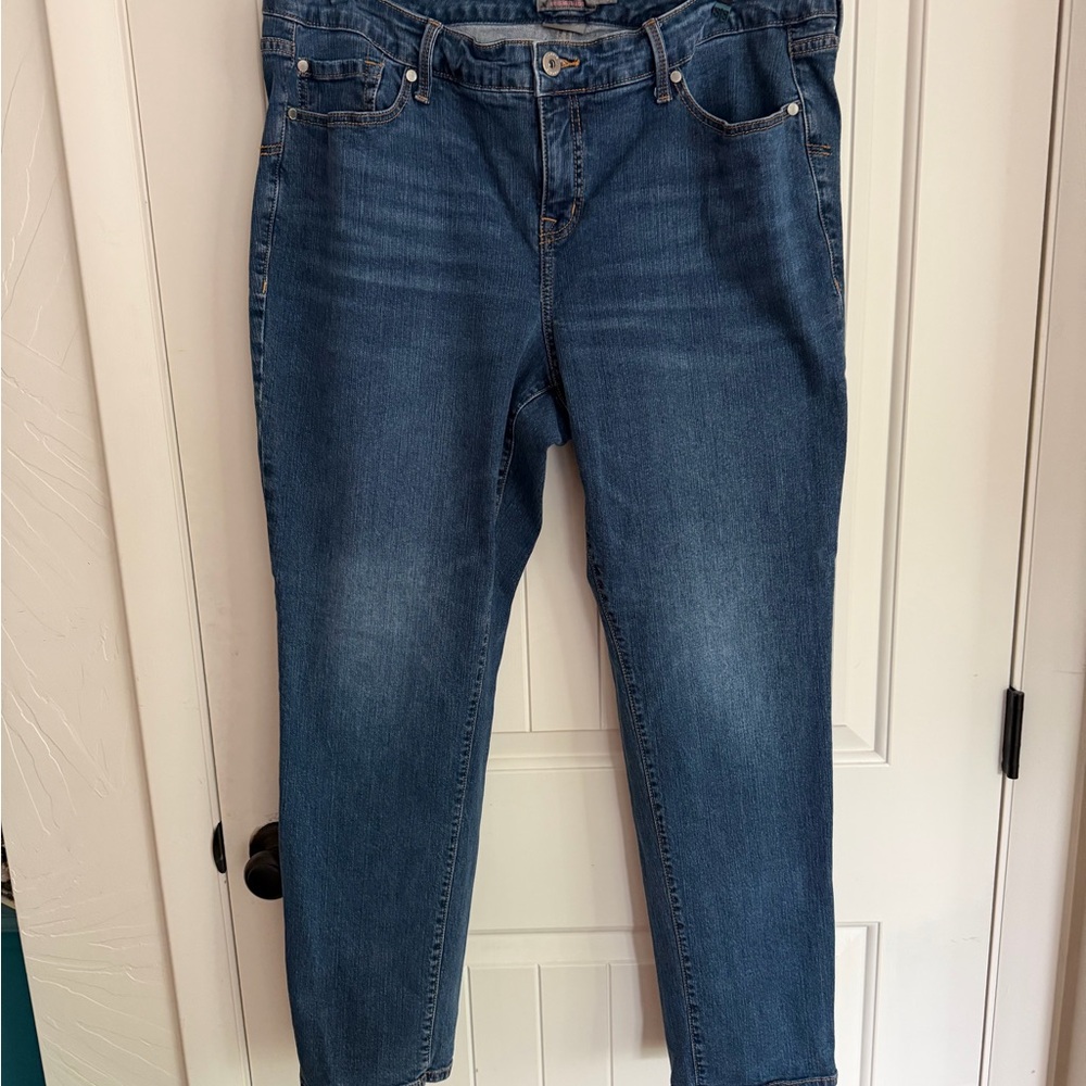 torrid Dark Blue Boyfriend Jeans 18